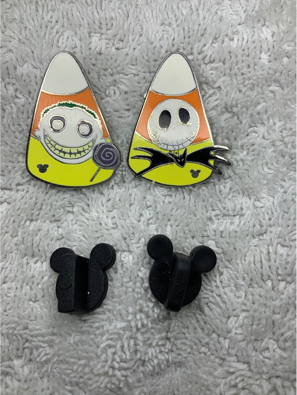 Disney The Nightmare Before Christmas Candy Corn Pins Lot of 2